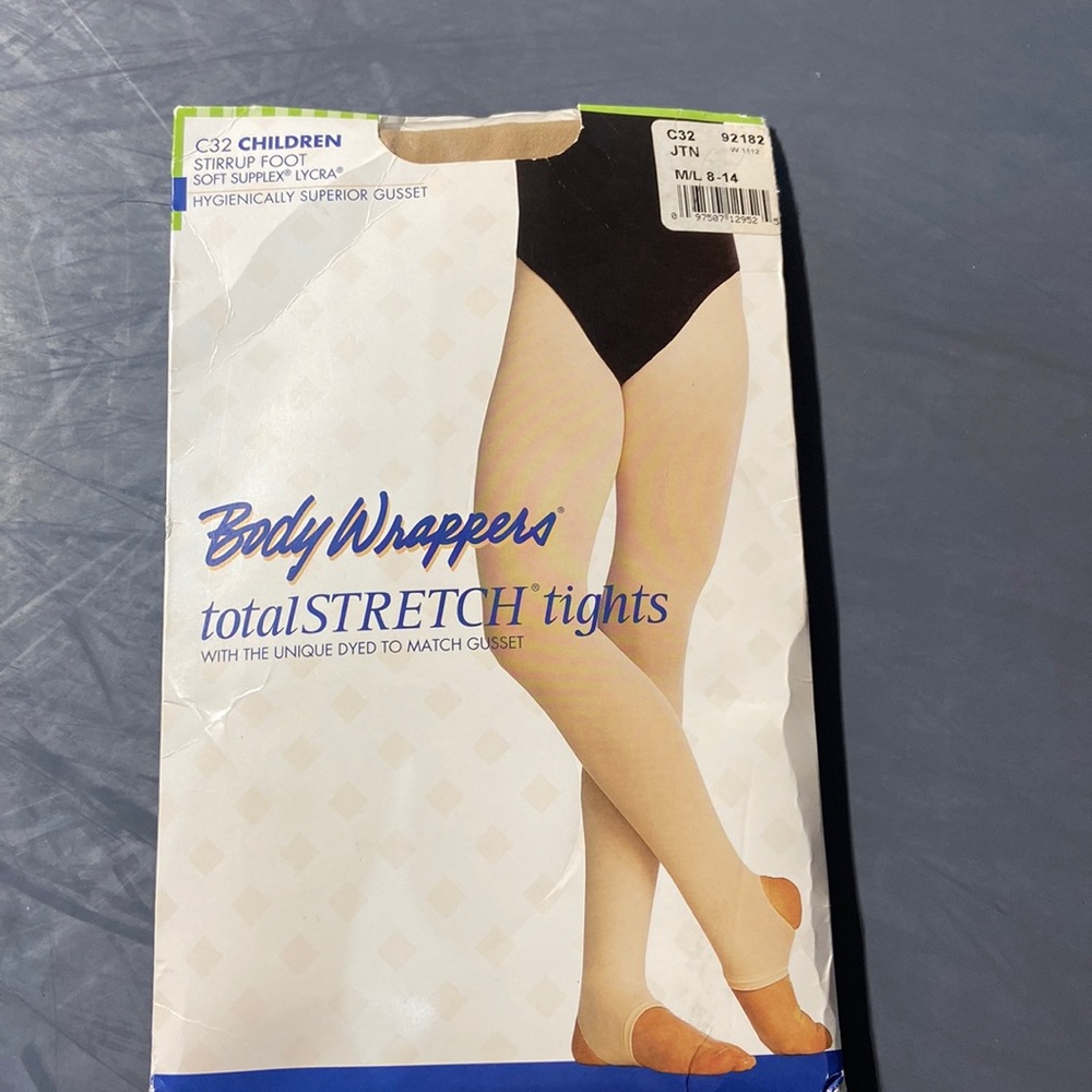 Body Wrappers • Stirrup Tights • Medium/Large Child